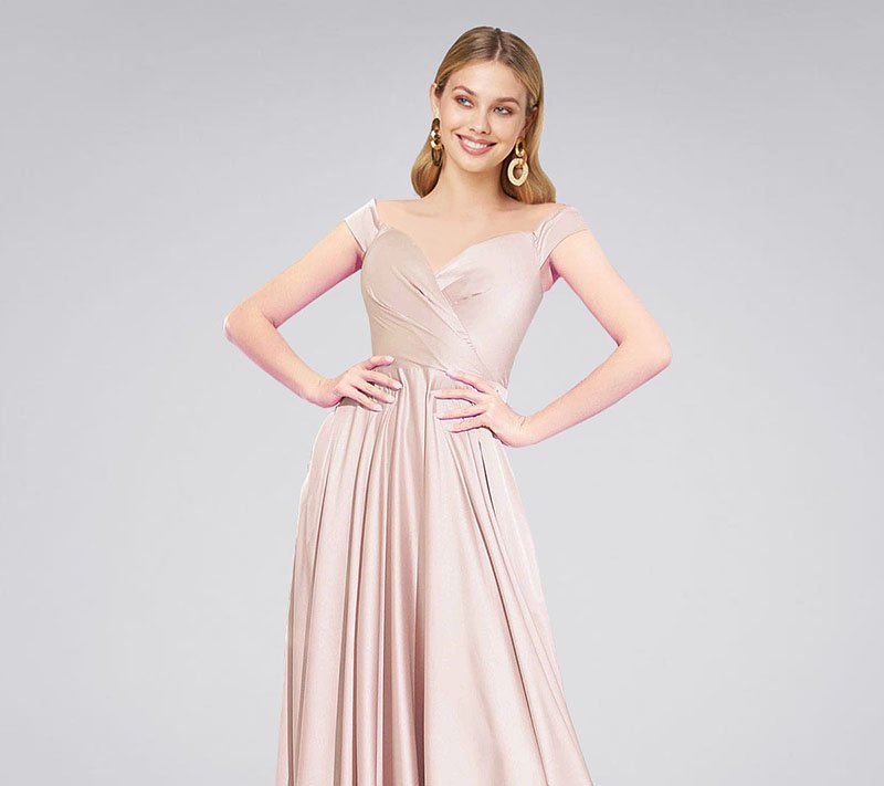 Luxe Satin Prom Dresses Canada