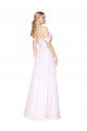 Off the Shoulder Long Full Length Chiffon Prom Dress