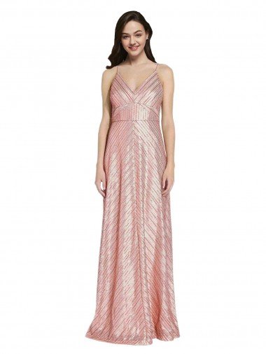 High Neck Low Back Sparkling Sequin Prom Dress Canada