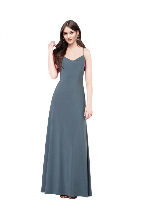 Classic Spandex Prom Dress with Scoop Neckline