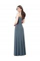 Classic Spandex Prom Dress with Scoop Neckline