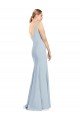 Sleeveless Seamed Bodice Trumpet Prom Dress