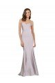 Crepe Mermaid Prom Dress with Low Back