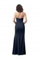 Sweetheart Fit and Flare Stretch Crepe Prom Dress with Side Slit and Strappy Back